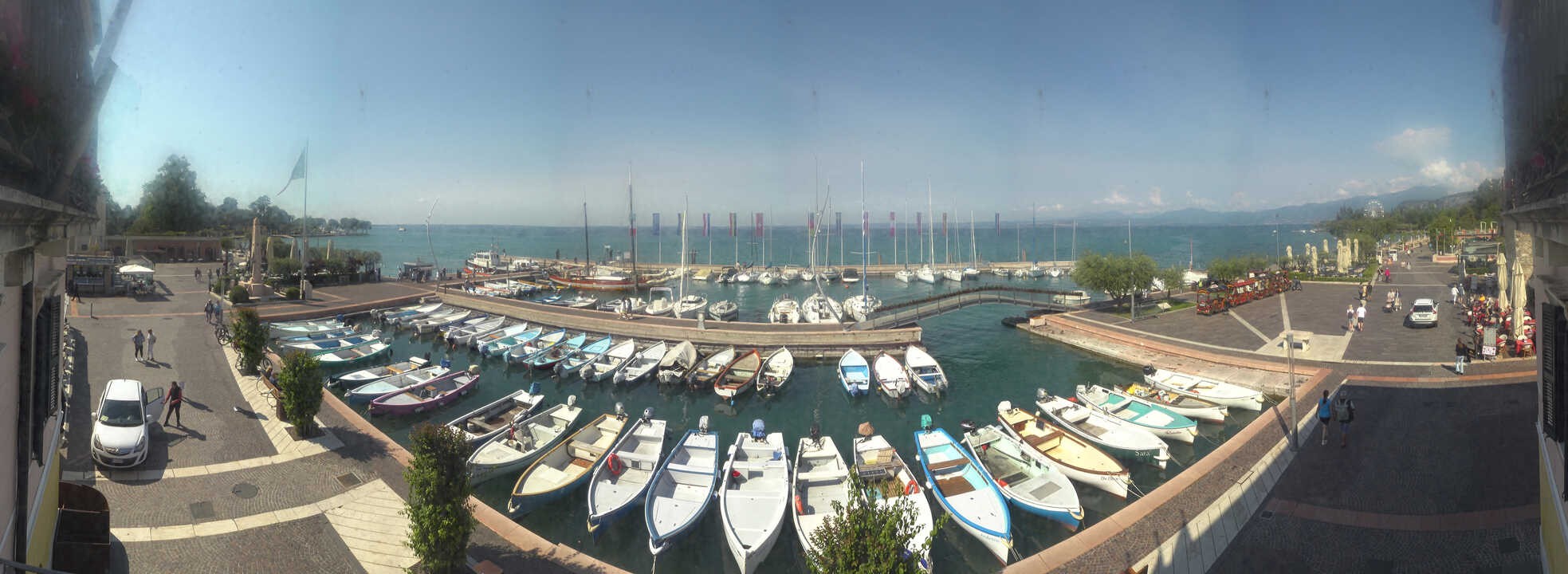 Archived image Webcam Lago di Garda - Harbour of Bardolino