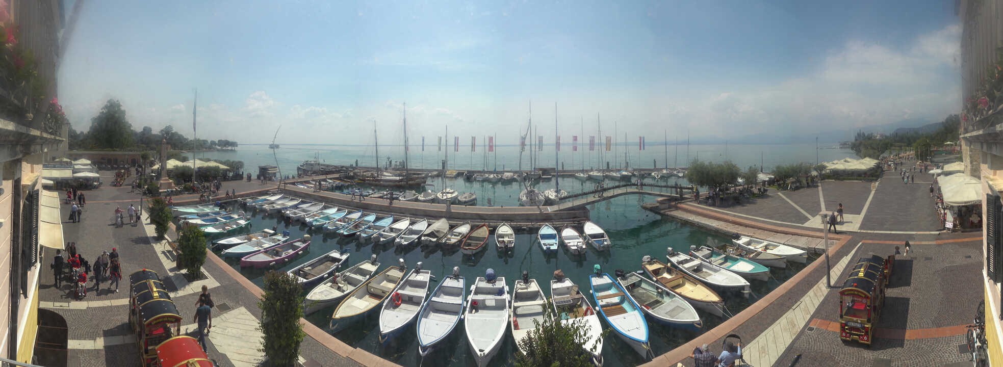Archived image Webcam Lago di Garda - Harbour of Bardolino