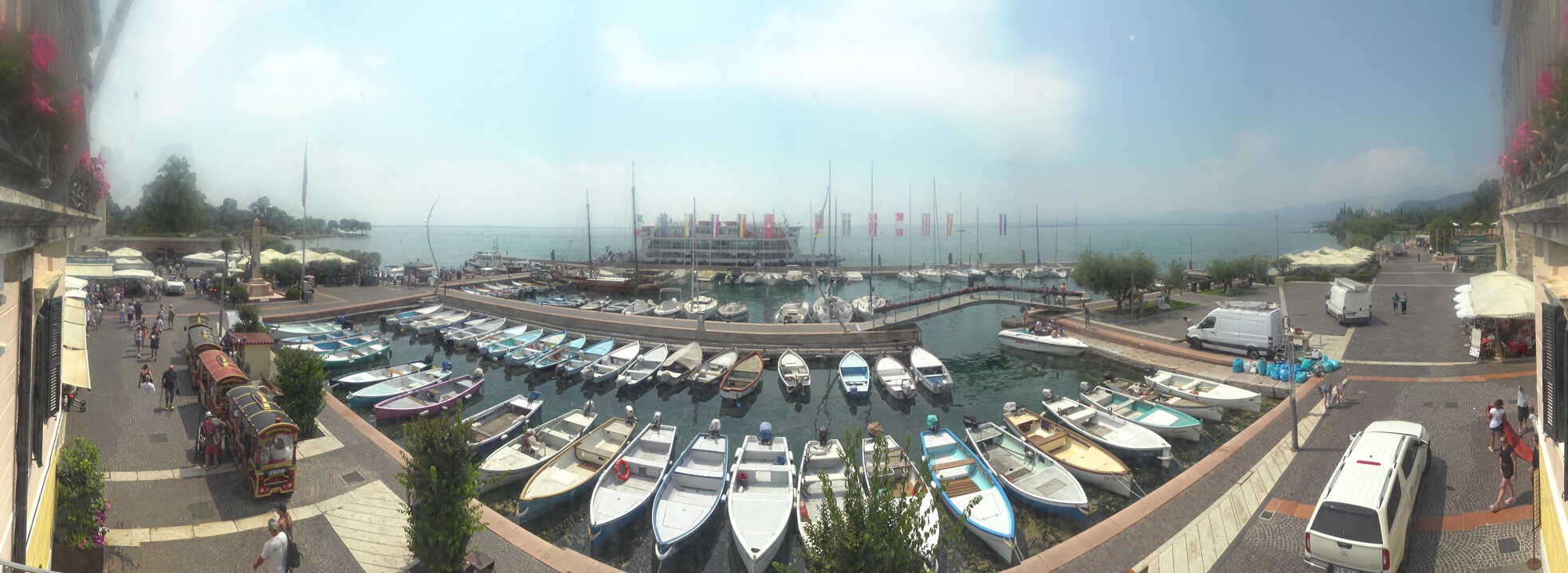 Archived image Webcam Lago di Garda - Harbour of Bardolino