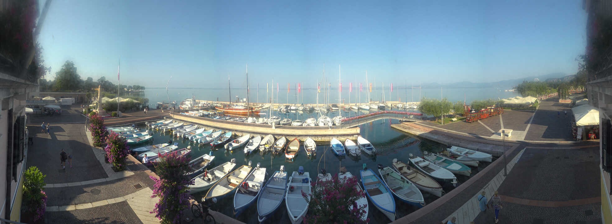Archived image Webcam Lago di Garda - Harbour of Bardolino