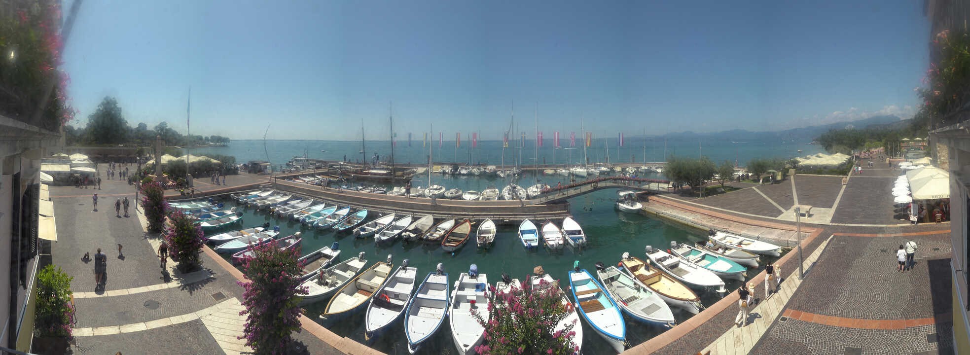Archived image Webcam Lago di Garda - Harbour of Bardolino
