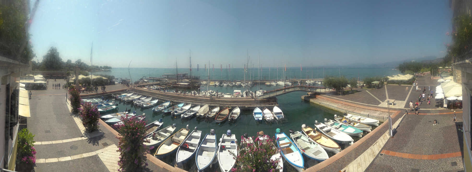 Archived image Webcam Lago di Garda - Harbour of Bardolino