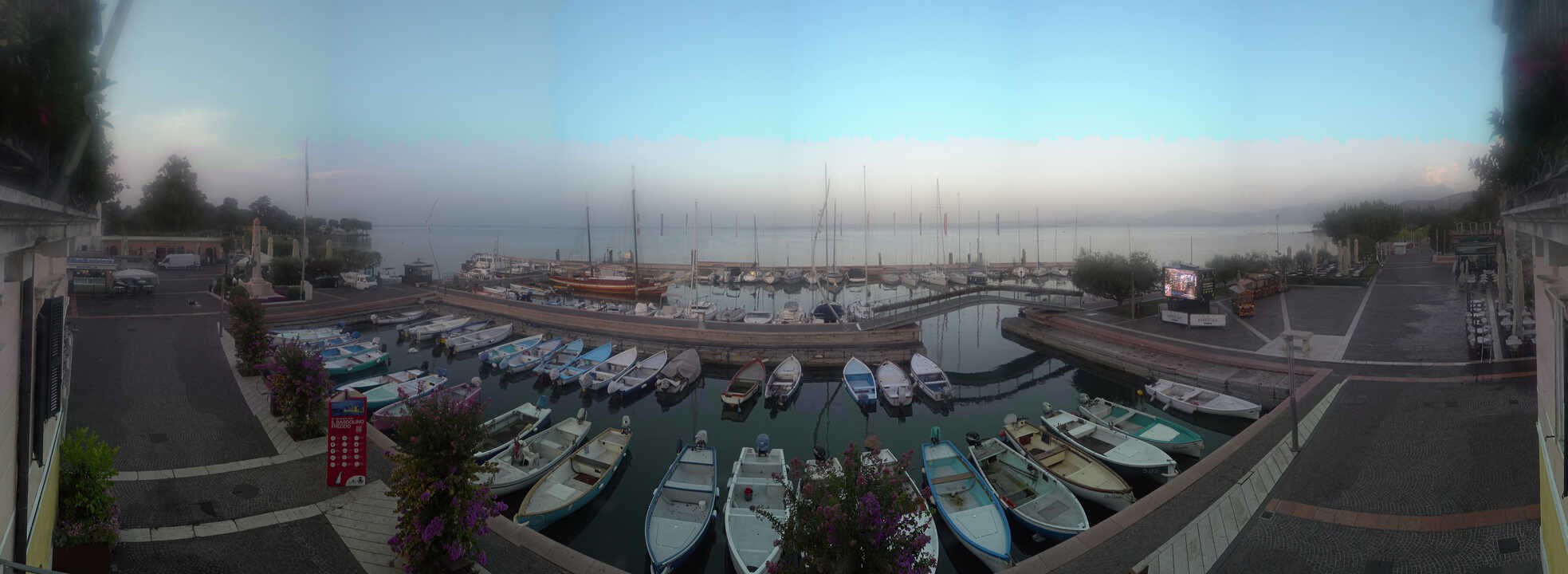 Archived image Webcam Lago di Garda - Harbour of Bardolino