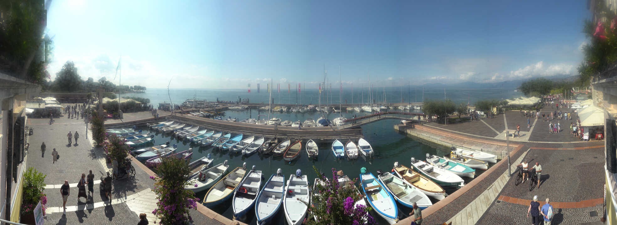Archived image Webcam Lago di Garda - Harbour of Bardolino