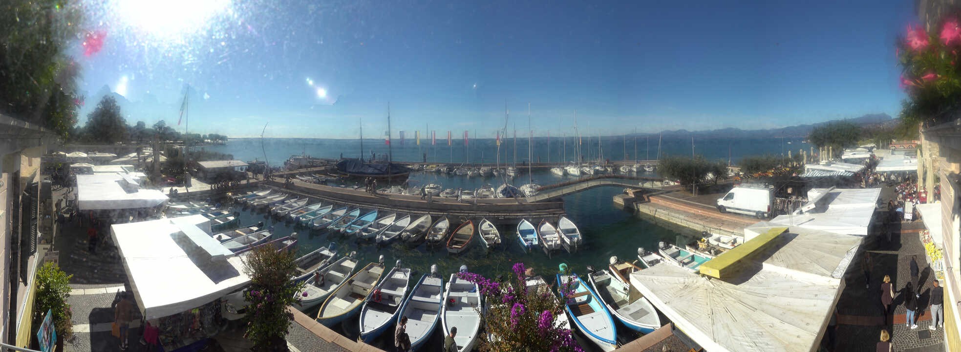 Archived image Webcam Lago di Garda - Harbour of Bardolino