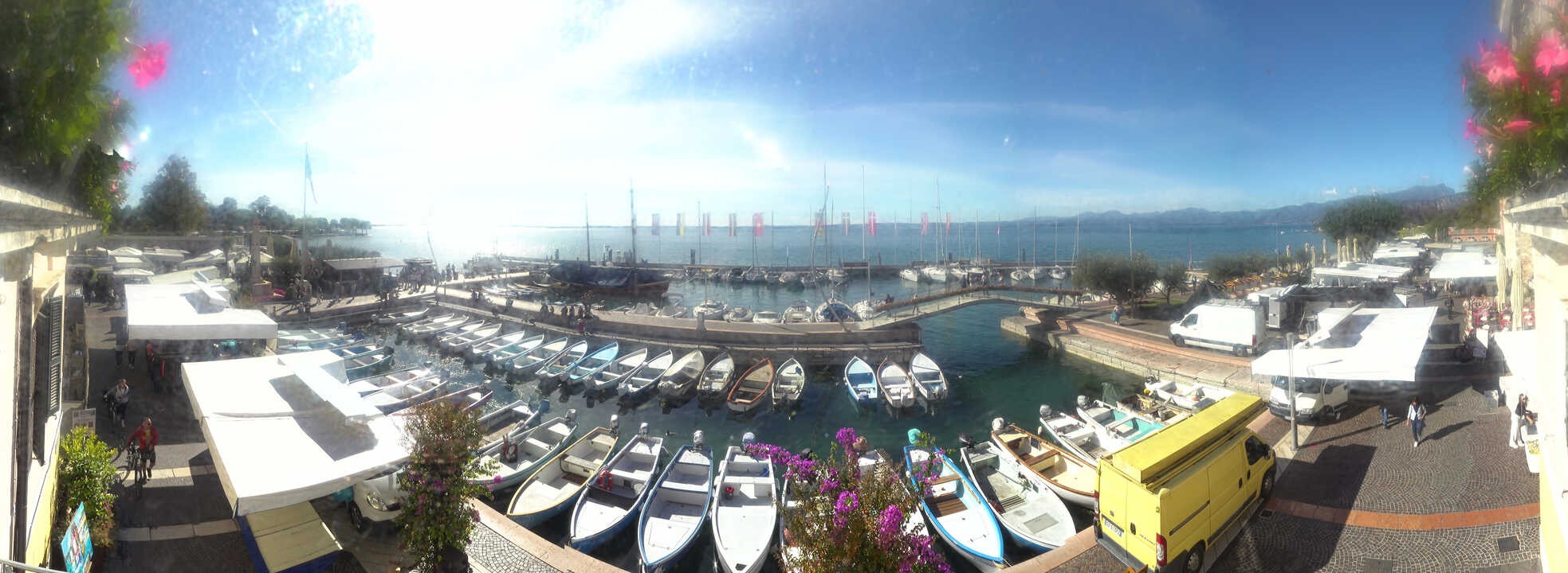 Archived image Webcam Lago di Garda - Harbour of Bardolino