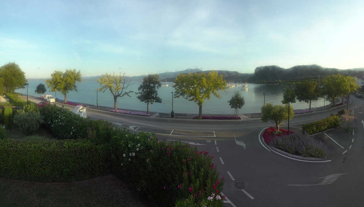 Archiv Foto Webcam Gardasee - Bardolino Punta Cornicello