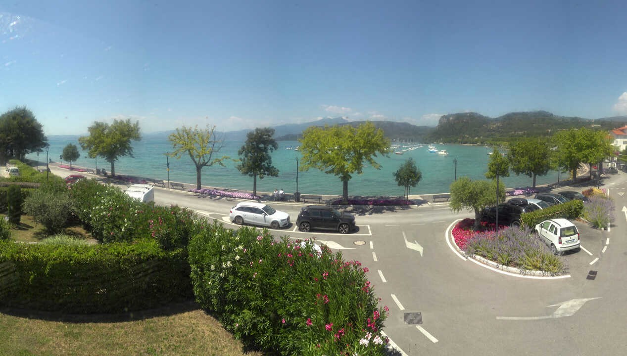 Archiv Foto Webcam Gardasee - Bardolino Punta Cornicello