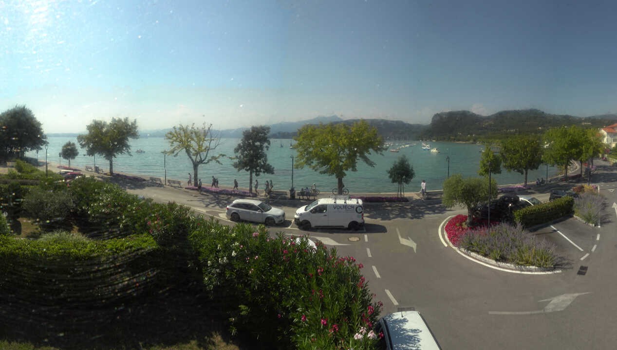 Archiv Foto Webcam Gardasee - Bardolino Punta Cornicello