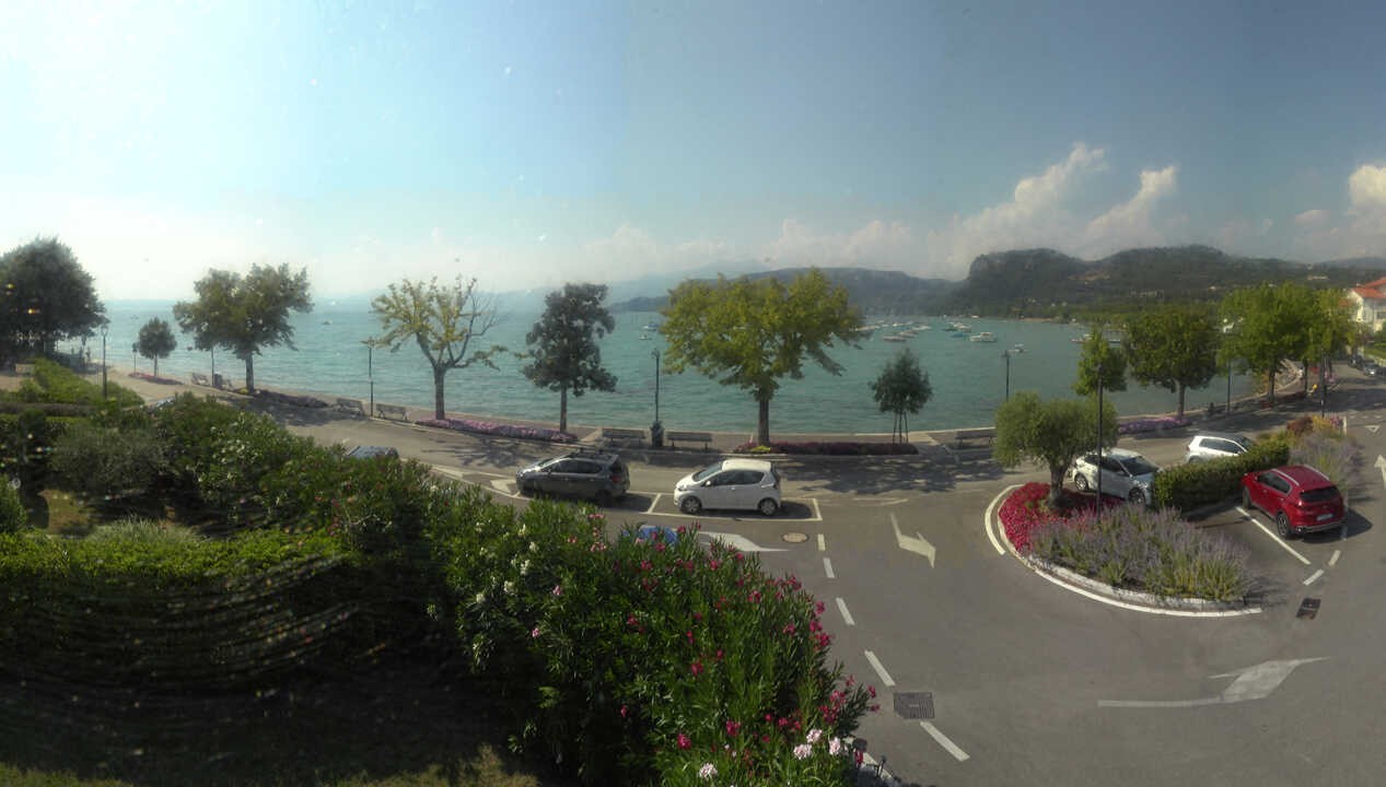 Archiv Foto Webcam Gardasee - Bardolino Punta Cornicello