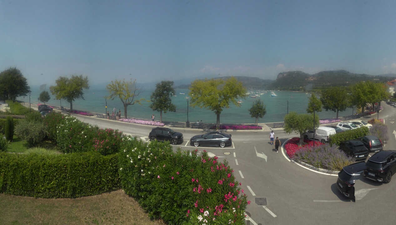 Archiv Foto Webcam Gardasee - Bardolino Punta Cornicello