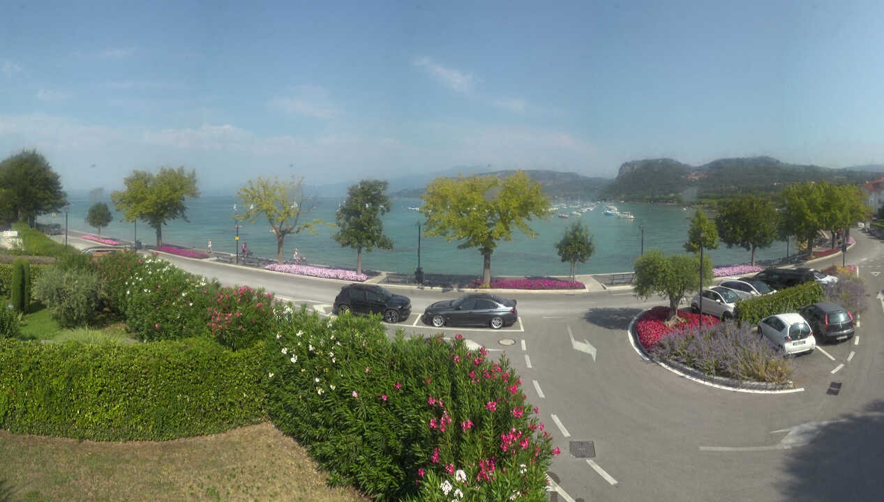 Archiv Foto Webcam Gardasee - Bardolino Punta Cornicello