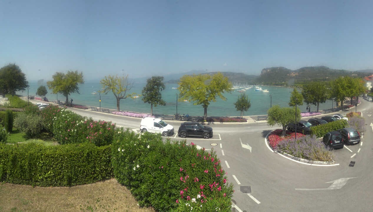 Archiv Foto Webcam Gardasee - Bardolino Punta Cornicello