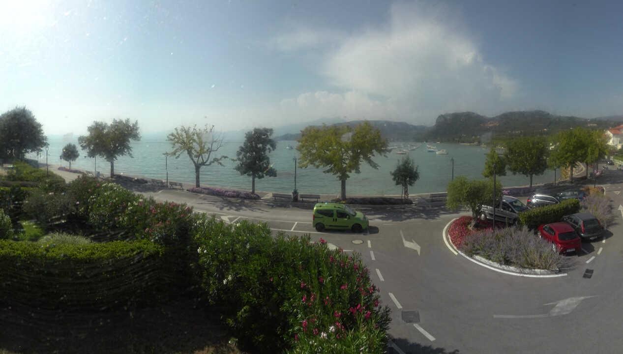 Archiv Foto Webcam Gardasee - Bardolino Punta Cornicello