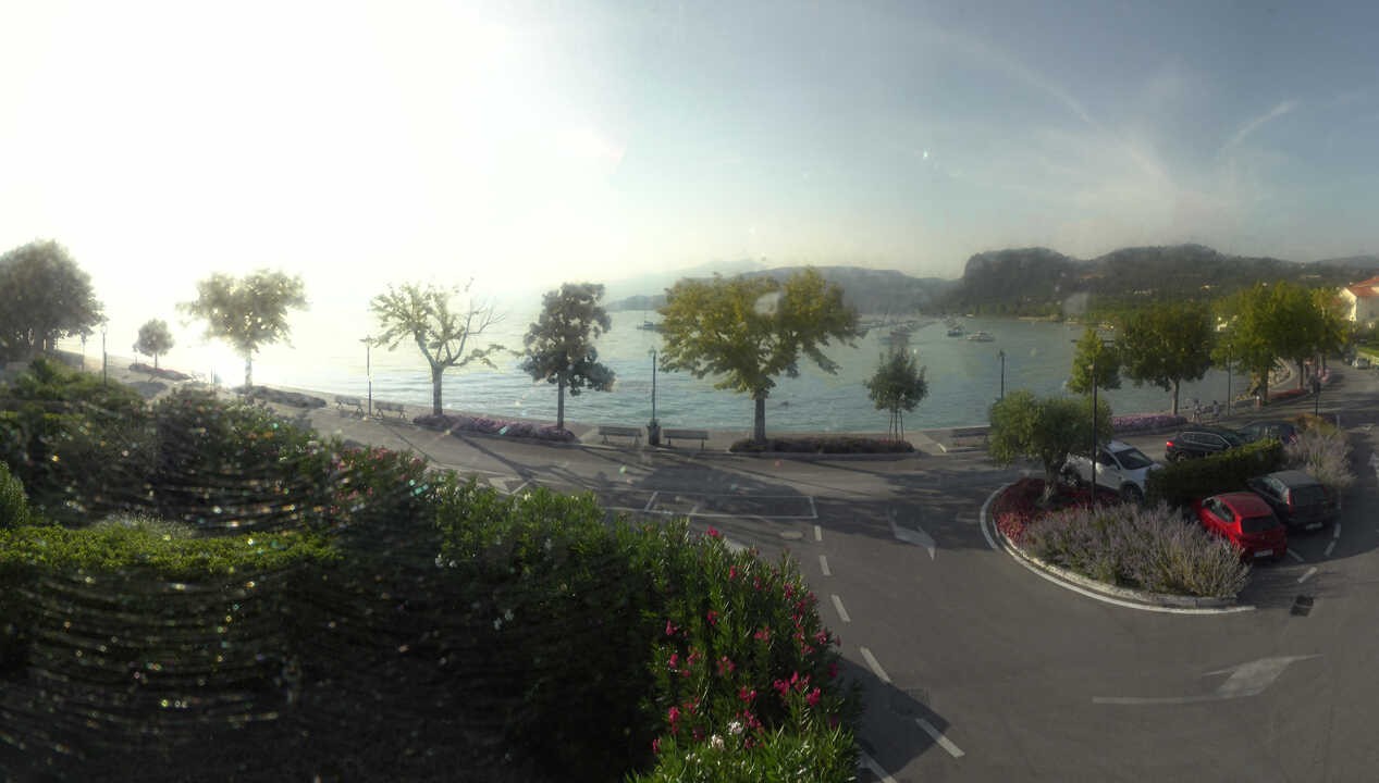 Archiv Foto Webcam Gardasee - Bardolino Punta Cornicello