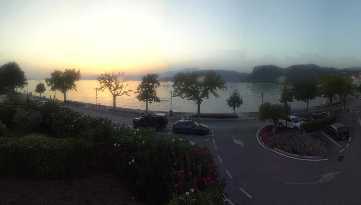Archiv Foto Webcam Gardasee - Bardolino Punta Cornicello