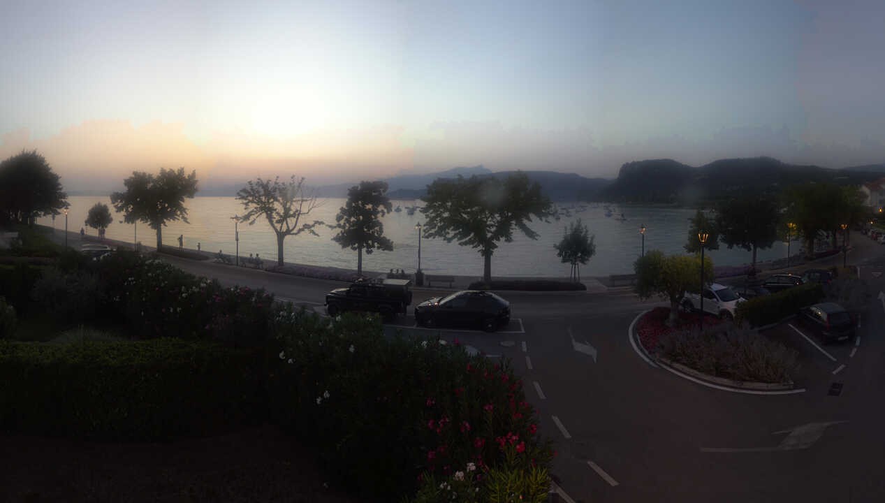 Archiv Foto Webcam Gardasee - Bardolino Punta Cornicello