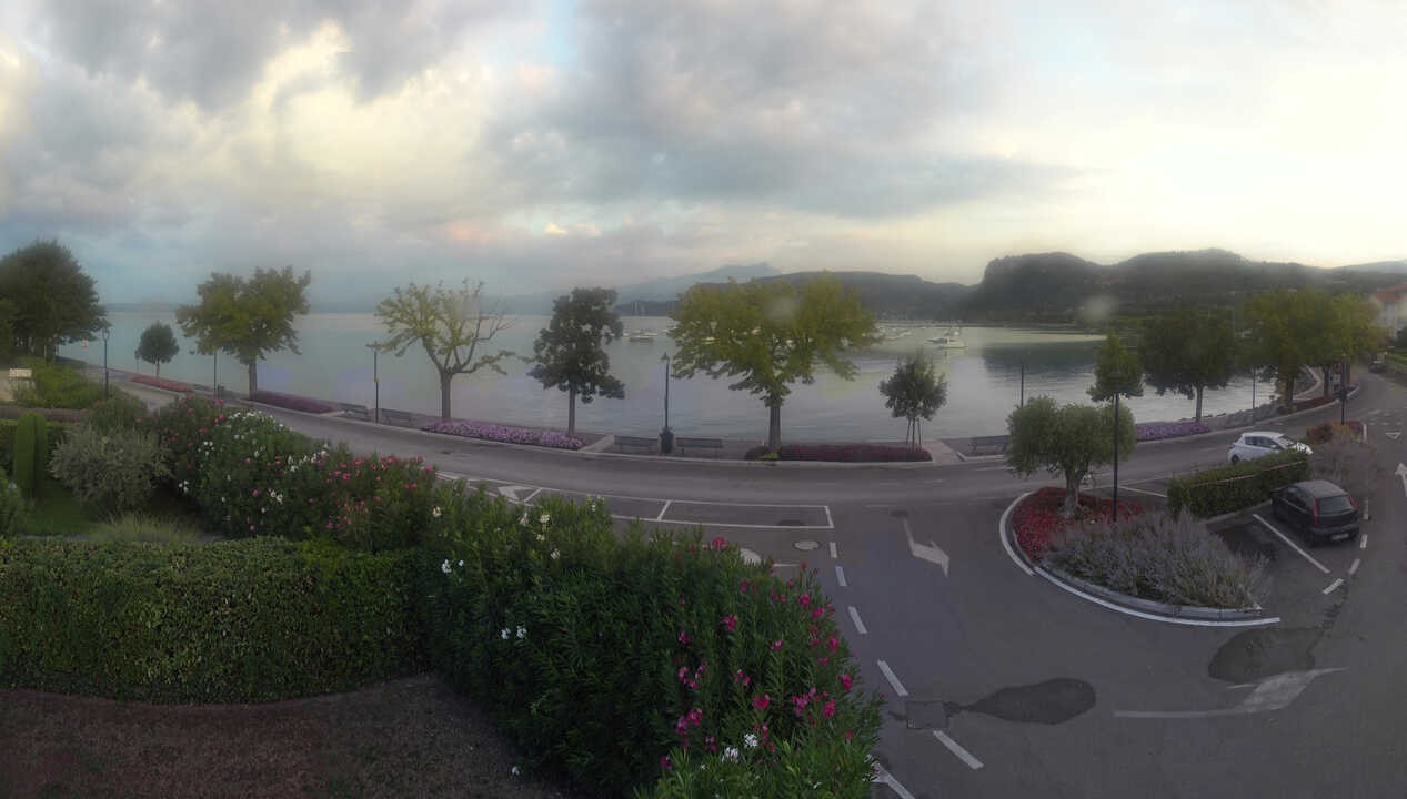 Archiv Foto Webcam Gardasee - Bardolino Punta Cornicello