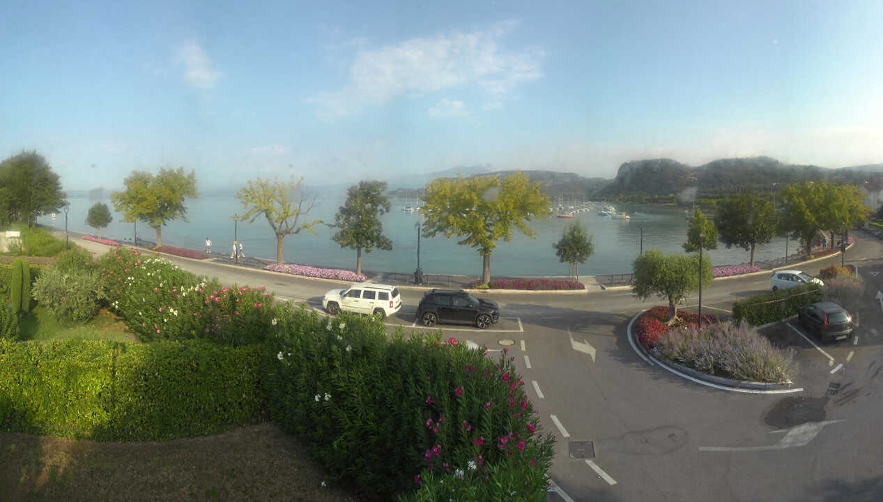 Archiv Foto Webcam Gardasee - Bardolino Punta Cornicello