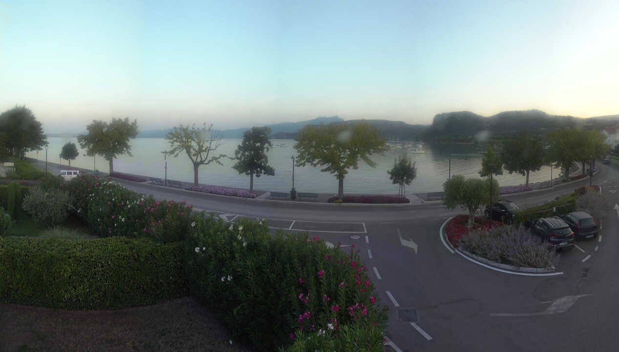 Archiv Foto Webcam Gardasee - Bardolino Punta Cornicello