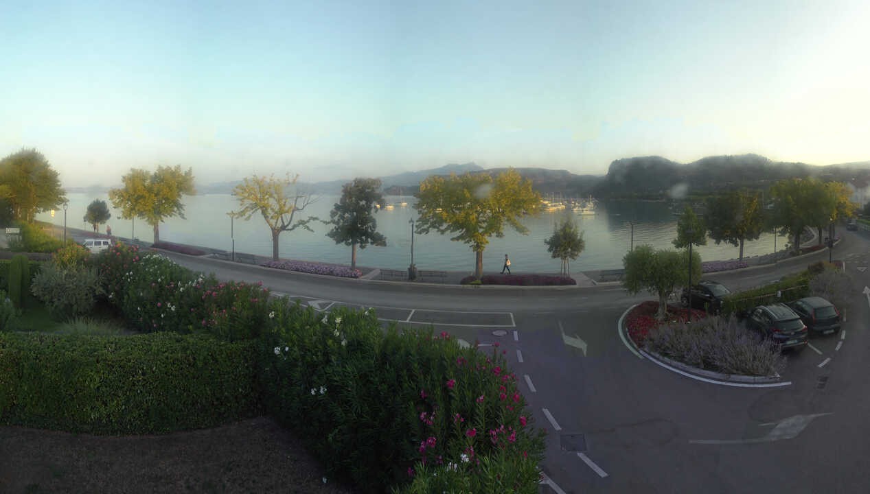 Archiv Foto Webcam Gardasee - Bardolino Punta Cornicello