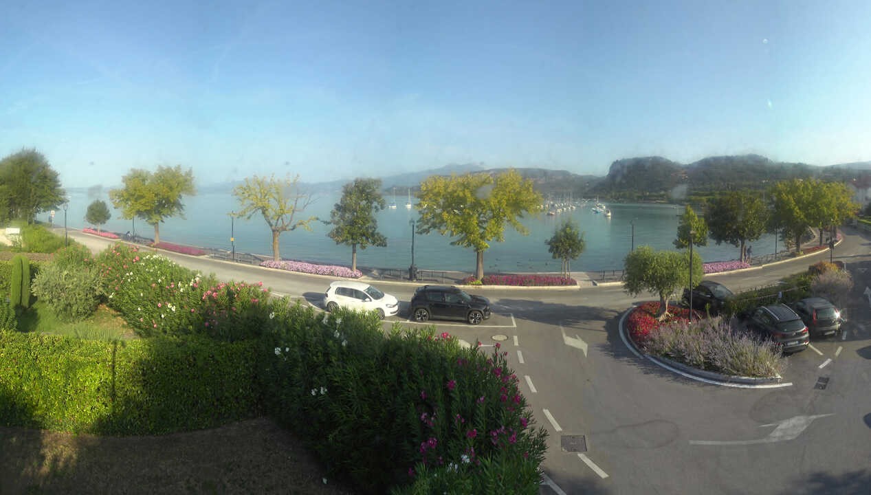 Archiv Foto Webcam Gardasee - Bardolino Punta Cornicello
