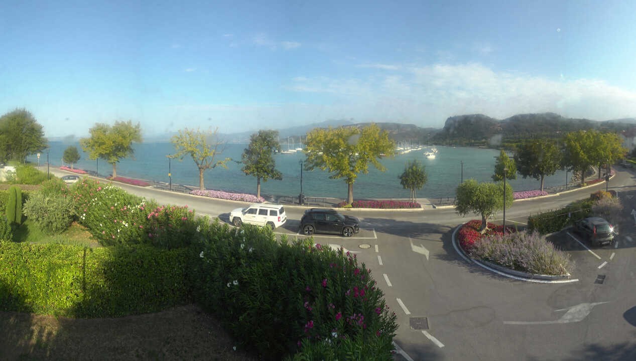 Archiv Foto Webcam Gardasee - Bardolino Punta Cornicello
