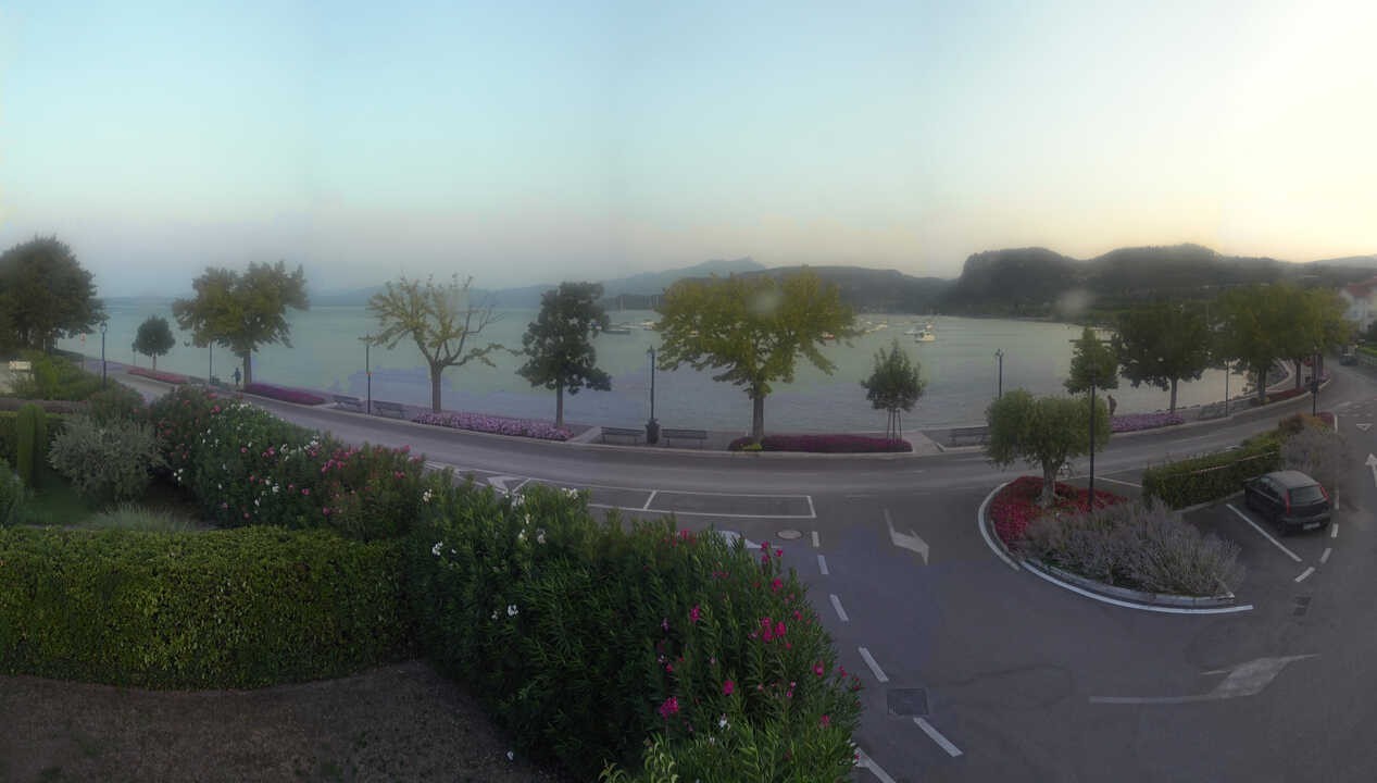 Archiv Foto Webcam Gardasee - Bardolino Punta Cornicello