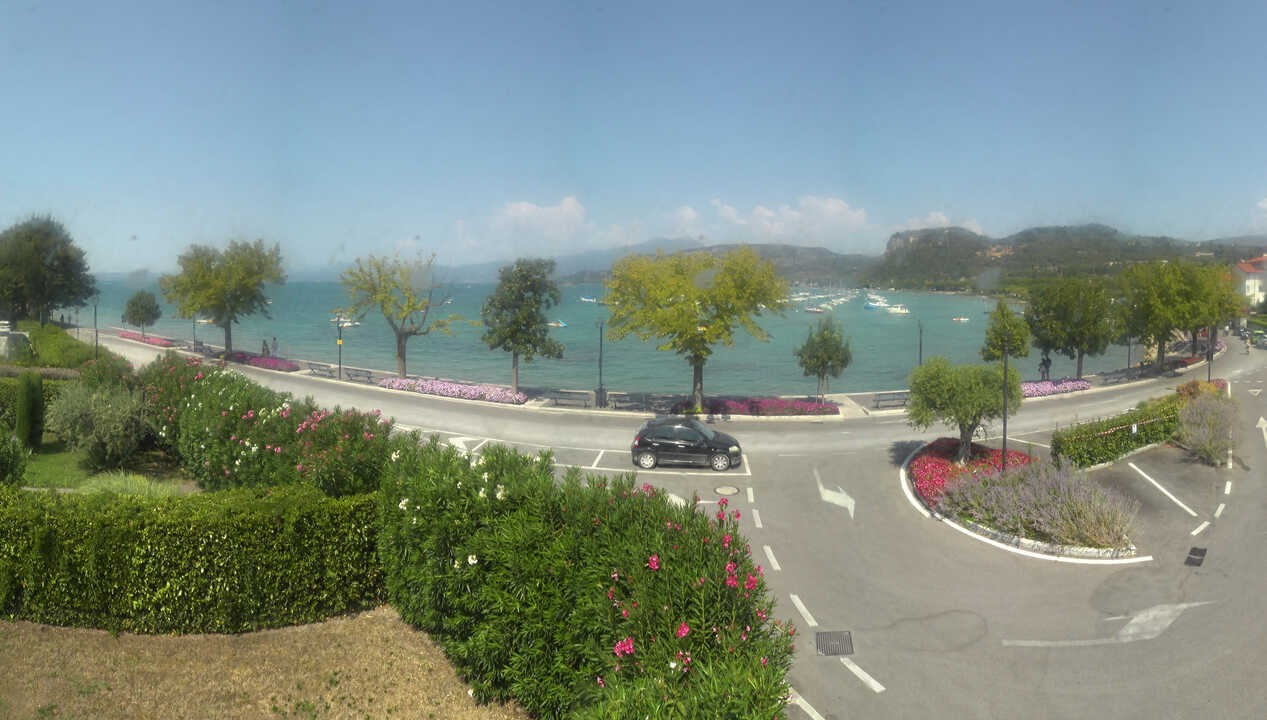 Archiv Foto Webcam Gardasee - Bardolino Punta Cornicello