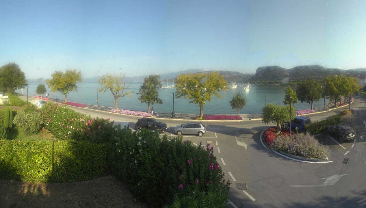 Archiv Foto Webcam Gardasee - Bardolino Punta Cornicello