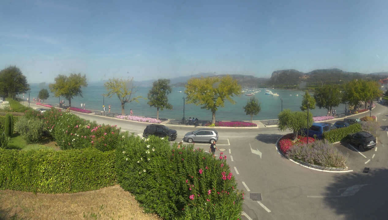 Archiv Foto Webcam Gardasee - Bardolino Punta Cornicello