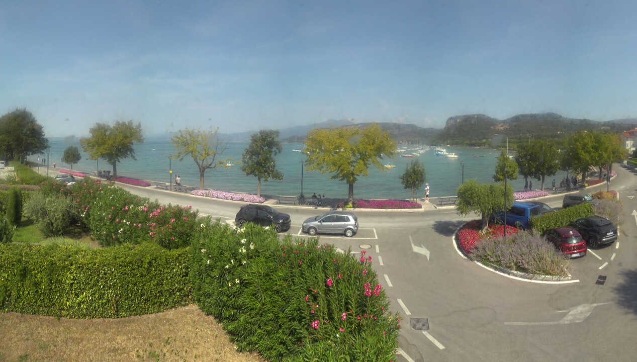 Archiv Foto Webcam Gardasee - Bardolino Punta Cornicello
