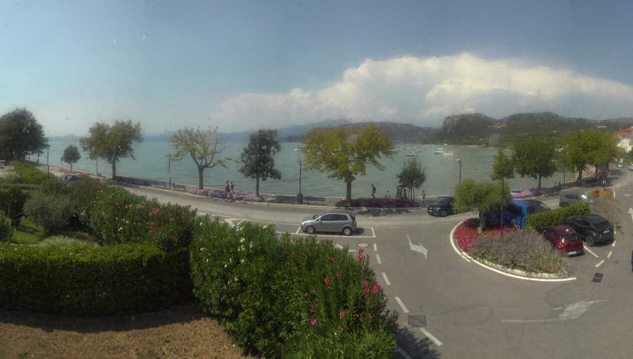 Archiv Foto Webcam Gardasee - Bardolino Punta Cornicello