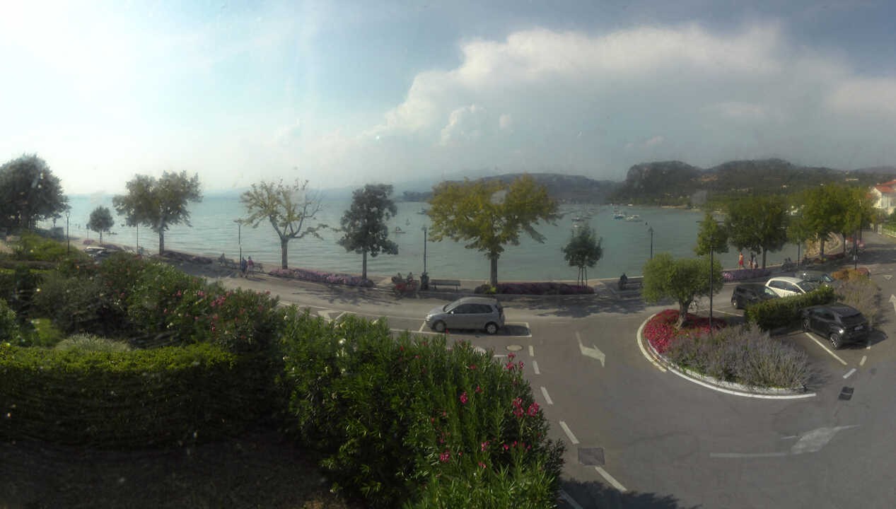 Archiv Foto Webcam Gardasee - Bardolino Punta Cornicello