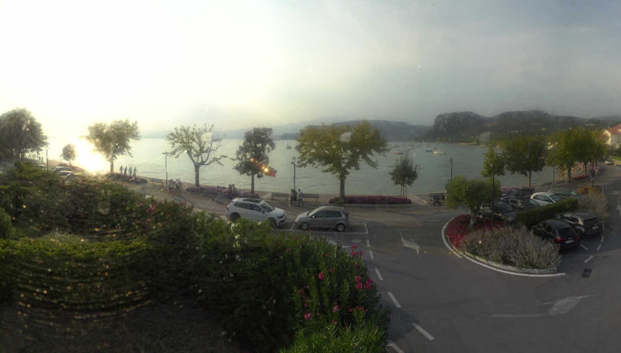 Archiv Foto Webcam Gardasee - Bardolino Punta Cornicello