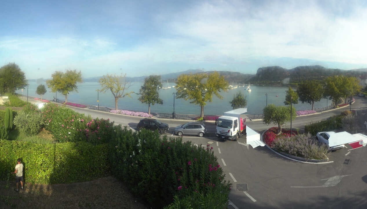 Archiv Foto Webcam Gardasee - Bardolino Punta Cornicello