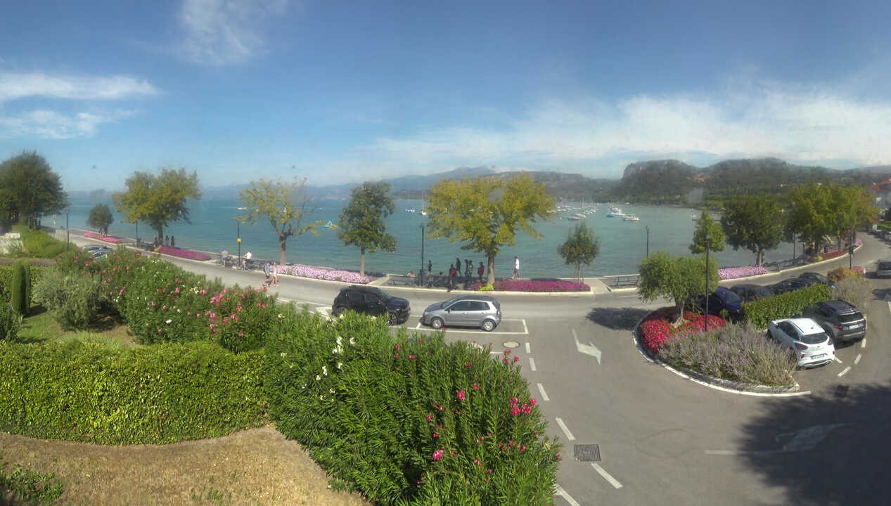 Archiv Foto Webcam Gardasee - Bardolino Punta Cornicello
