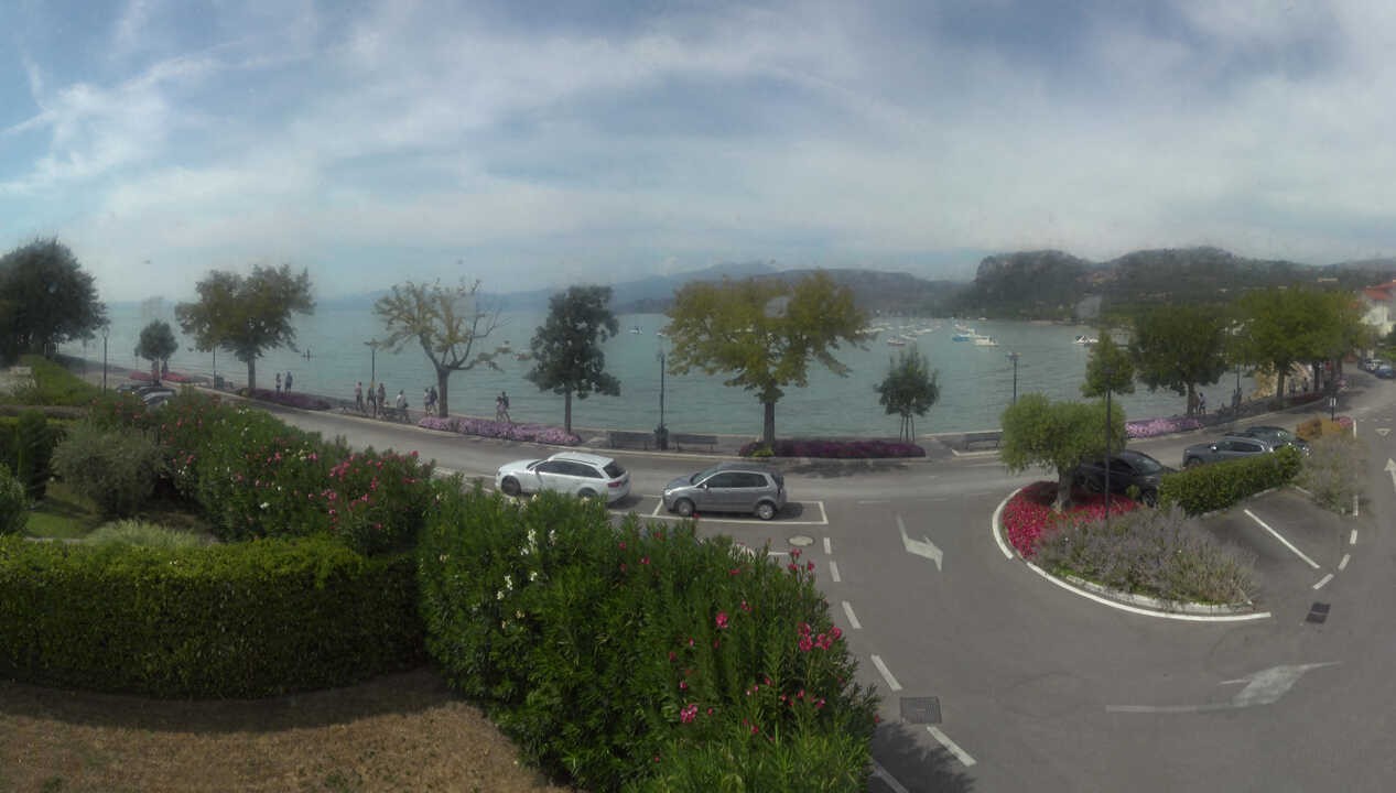 Archiv Foto Webcam Gardasee - Bardolino Punta Cornicello