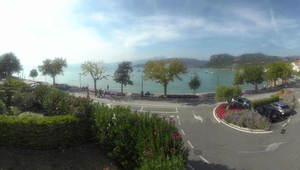 Archiv Foto Webcam Gardasee - Bardolino Punta Cornicello