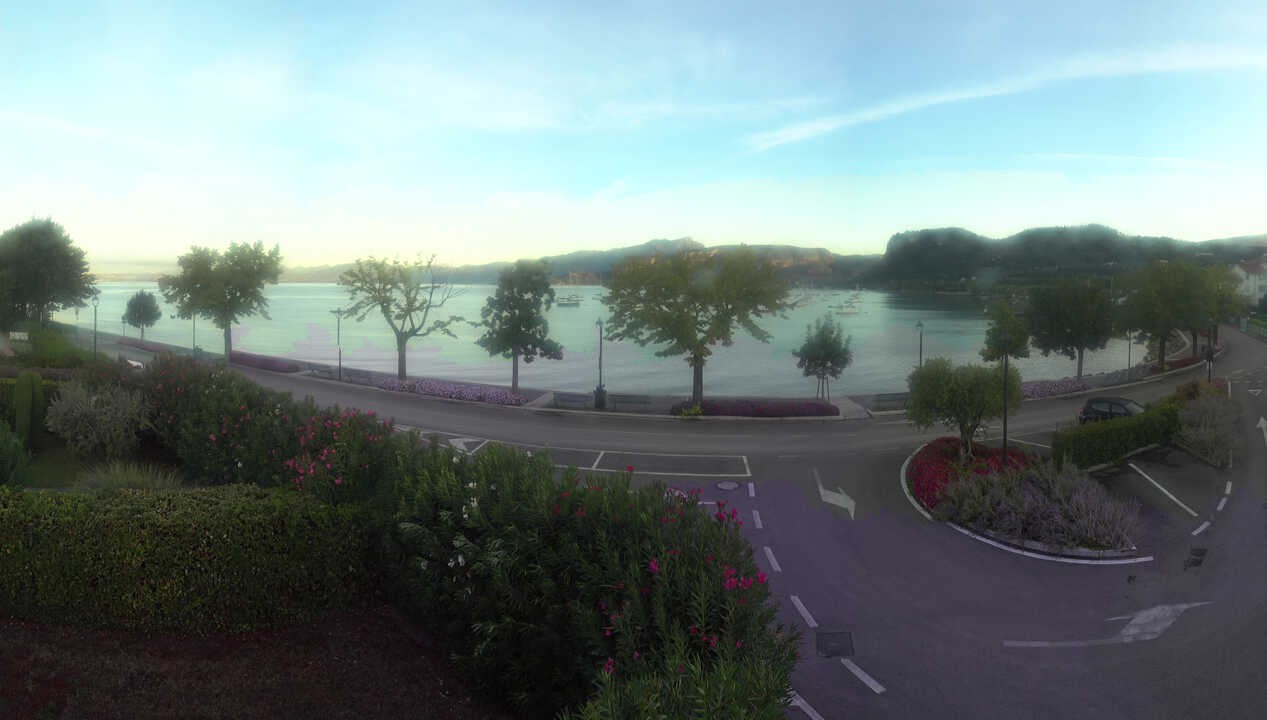 Archiv Foto Webcam Gardasee - Bardolino Punta Cornicello