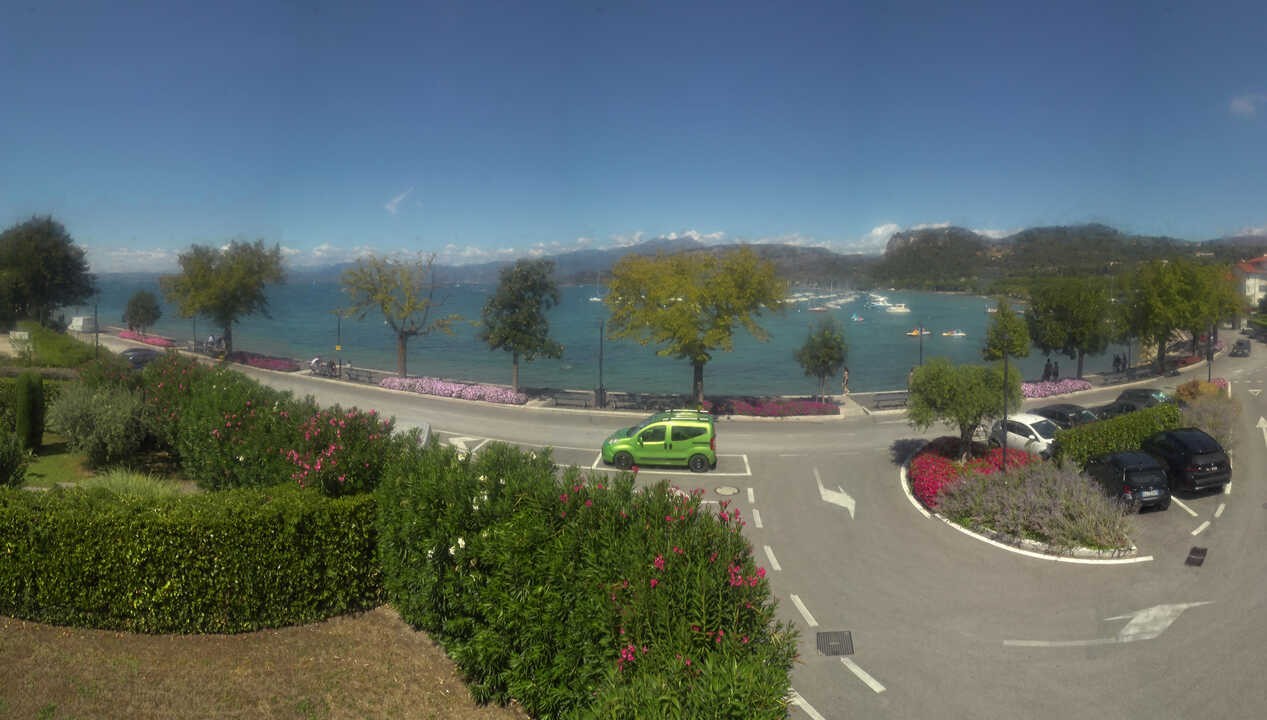 Archiv Foto Webcam Gardasee - Bardolino Punta Cornicello