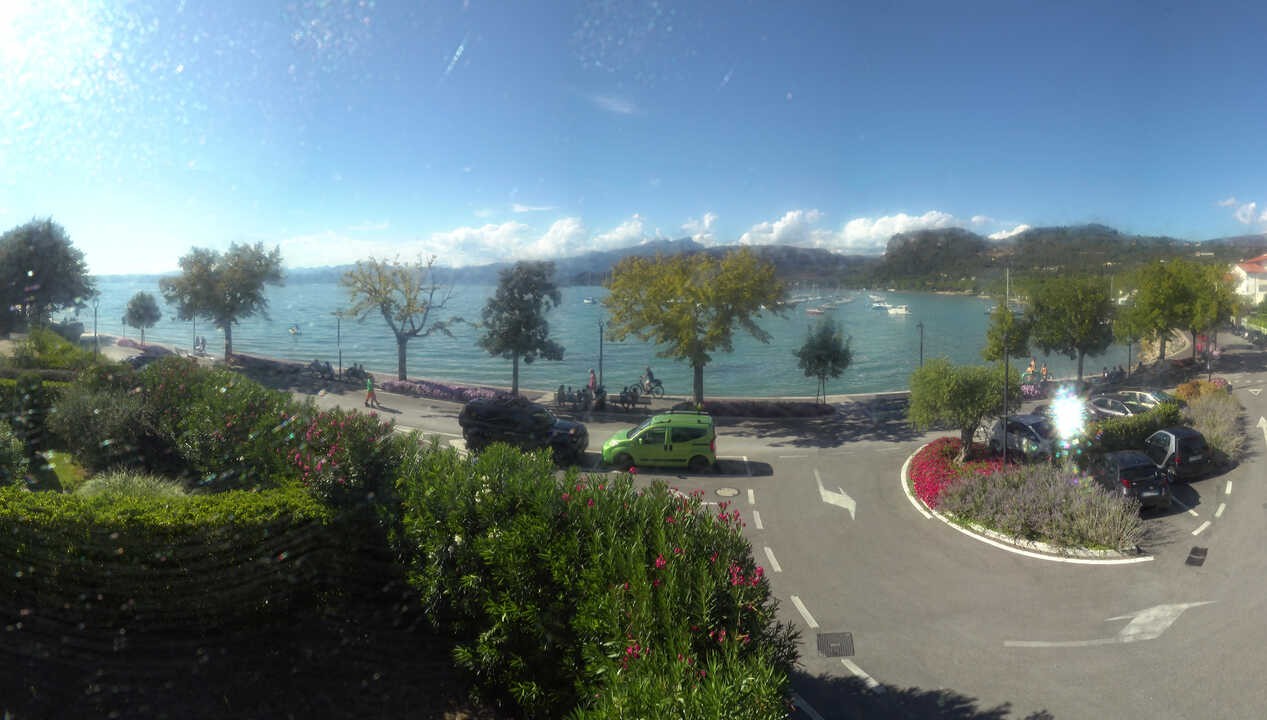 Archiv Foto Webcam Gardasee - Bardolino Punta Cornicello