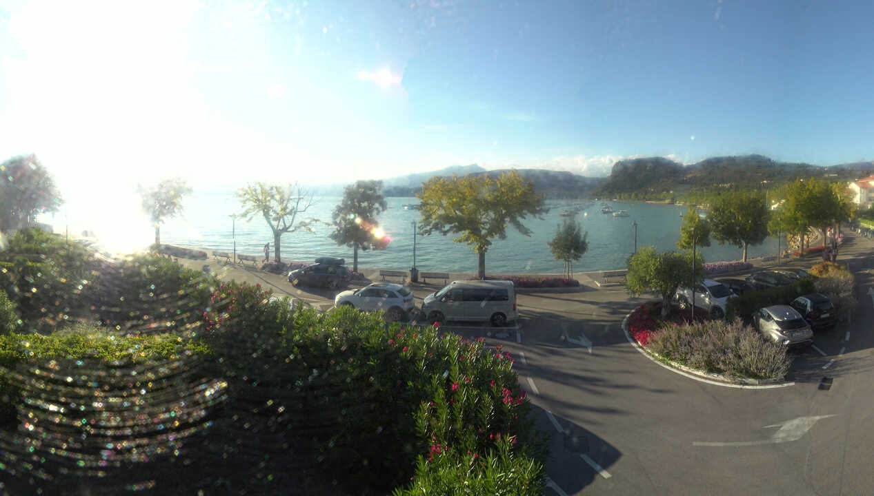 Archiv Foto Webcam Gardasee - Bardolino Punta Cornicello