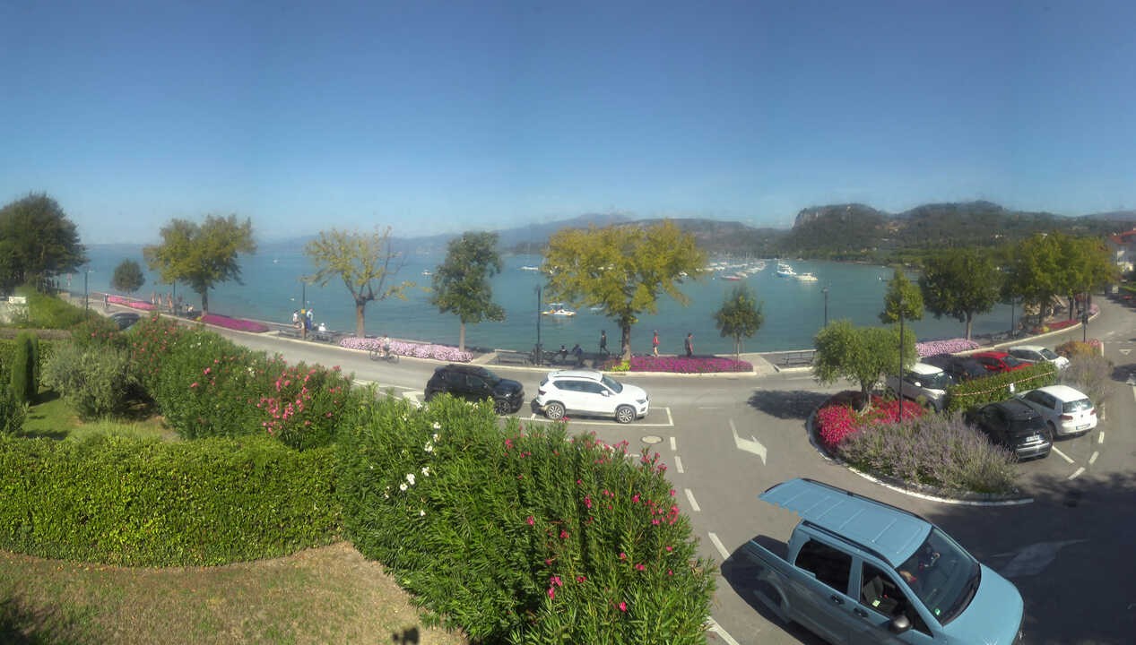 Archiv Foto Webcam Gardasee - Bardolino Punta Cornicello