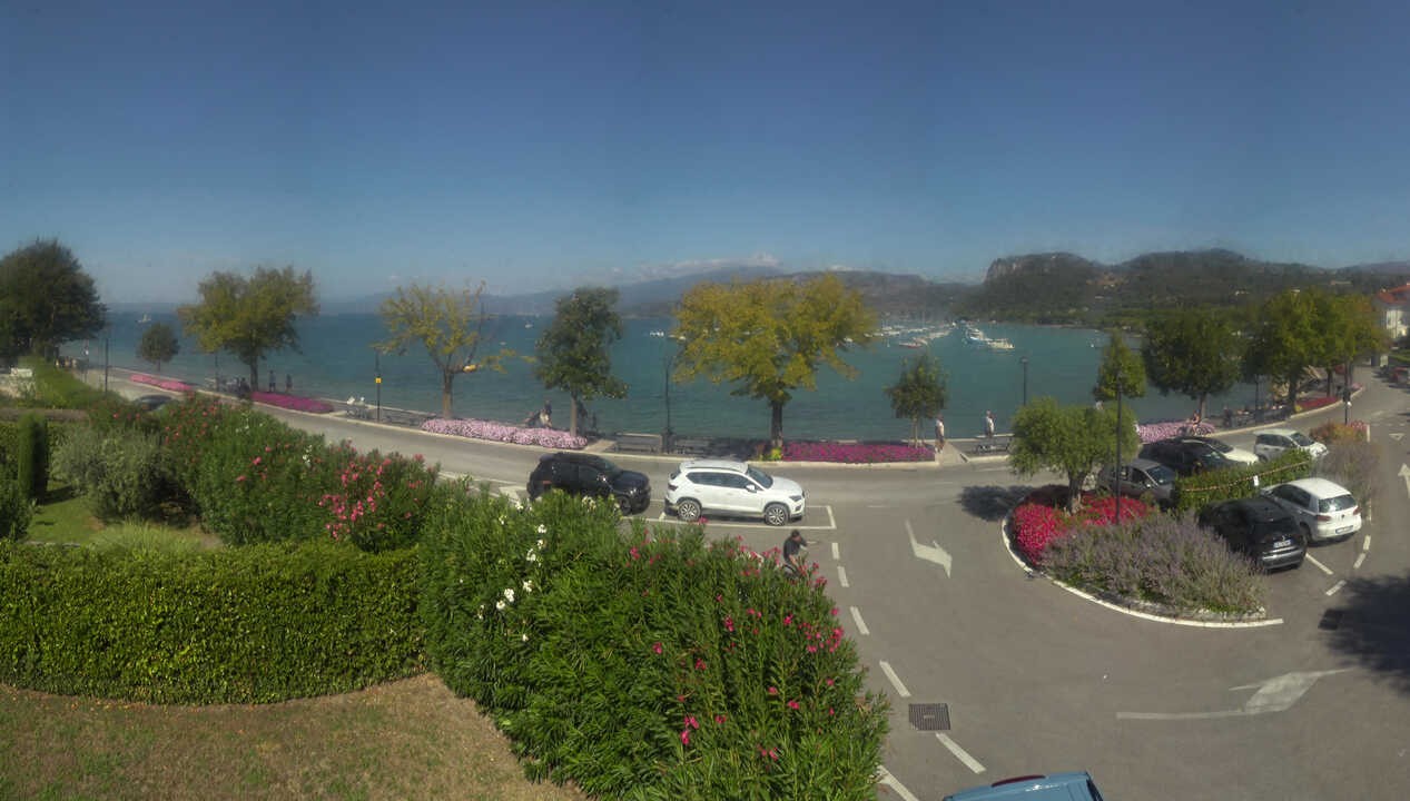 Archiv Foto Webcam Gardasee - Bardolino Punta Cornicello