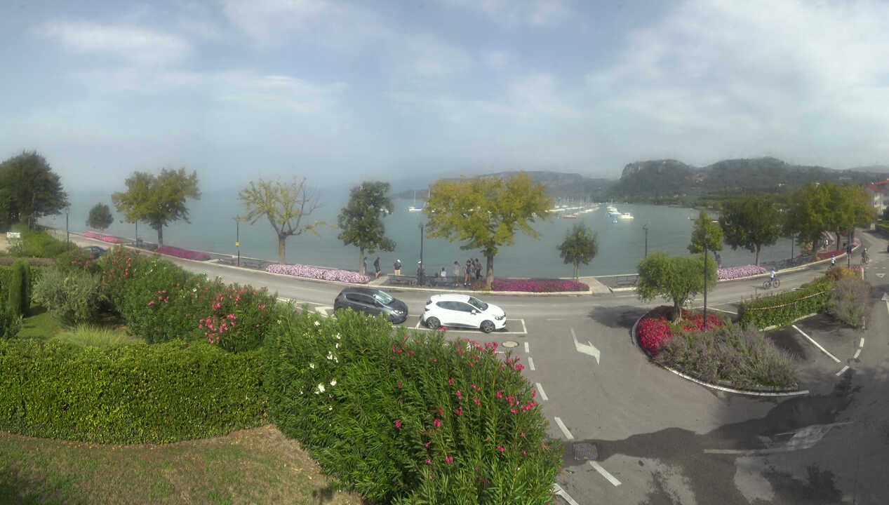 Archiv Foto Webcam Gardasee - Bardolino Punta Cornicello