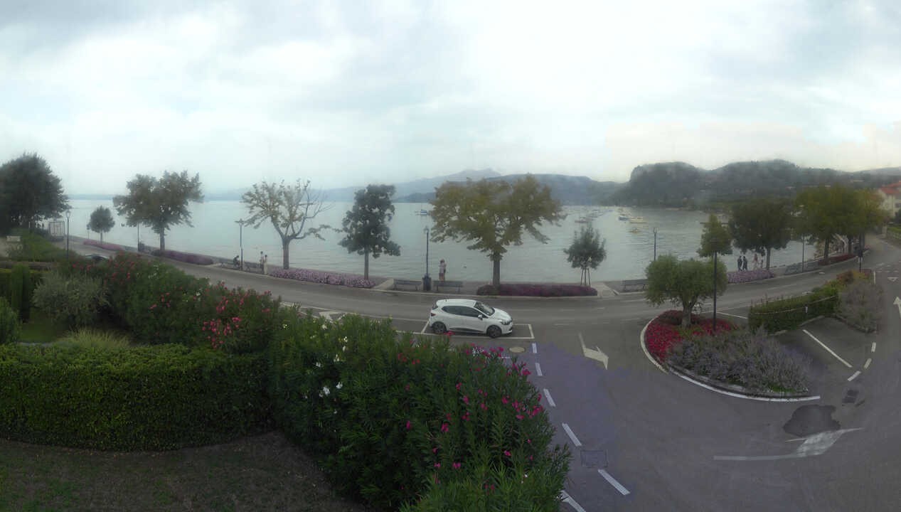 Archiv Foto Webcam Gardasee - Bardolino Punta Cornicello