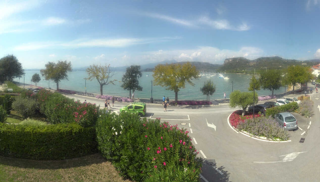 Archiv Foto Webcam Gardasee - Bardolino Punta Cornicello