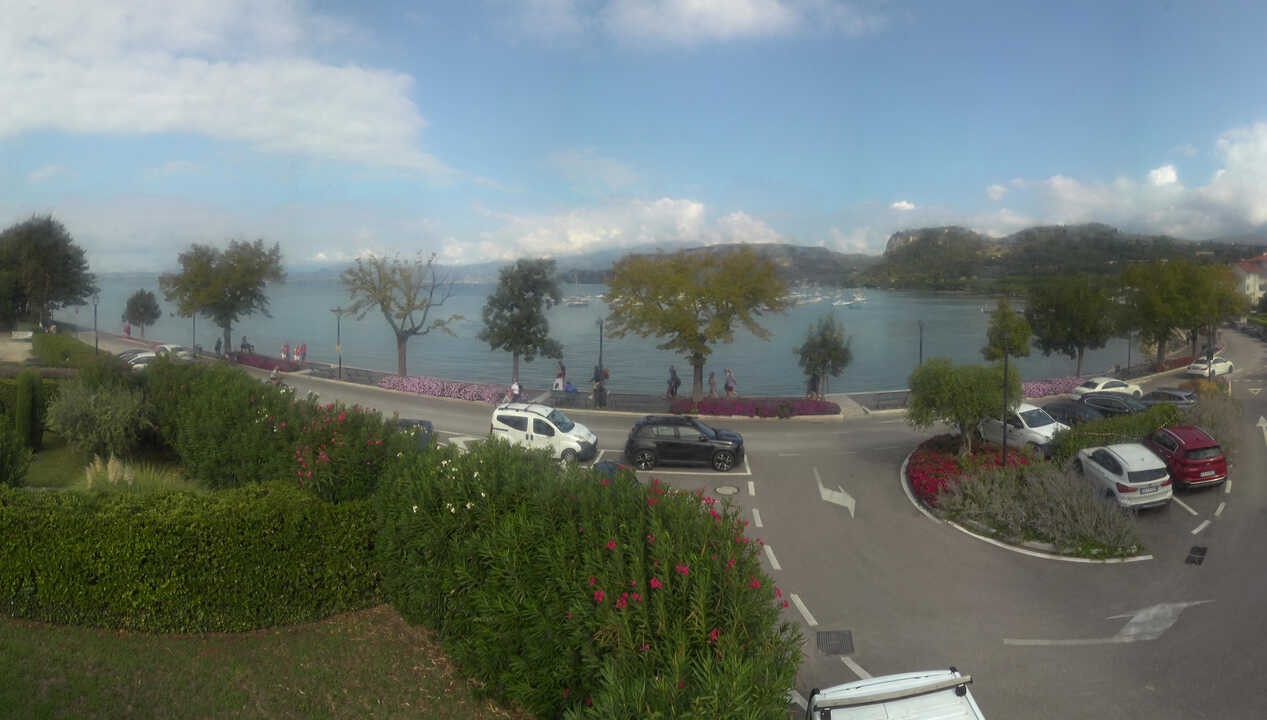 Archiv Foto Webcam Gardasee - Bardolino Punta Cornicello