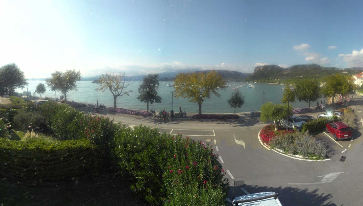 Archiv Foto Webcam Gardasee - Bardolino Punta Cornicello